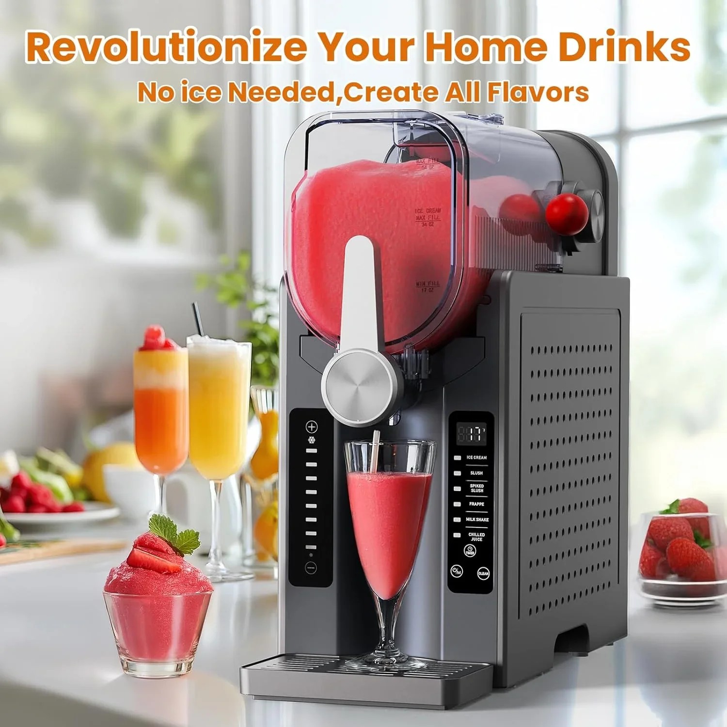 Select Smart Pick Soft Serve Ice Cream Machine,Slushy Machine for Home Sensible