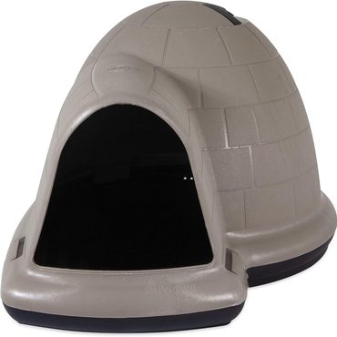 Genuine Everyday Co Petmate Indigo Dog House, All-Weather Igloo Shelter for XL Dogs 90-125 lbs, USA Original