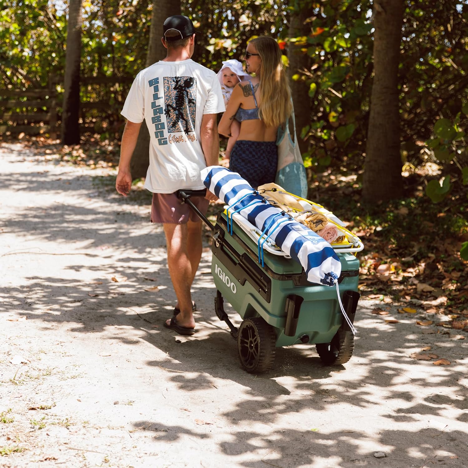 Popular Direct Source 70Qt Wheeled Cooler Insulated Hard Shell Ice Chest Practical