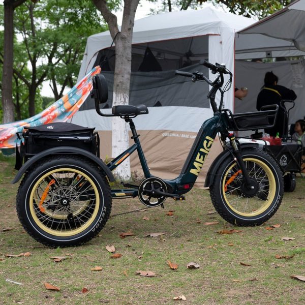 Genuine Open Market SILVERADO 20 48V/14AH 750W Foldable Fat Tire Electric Trike, 330LBS (96817362) Improved