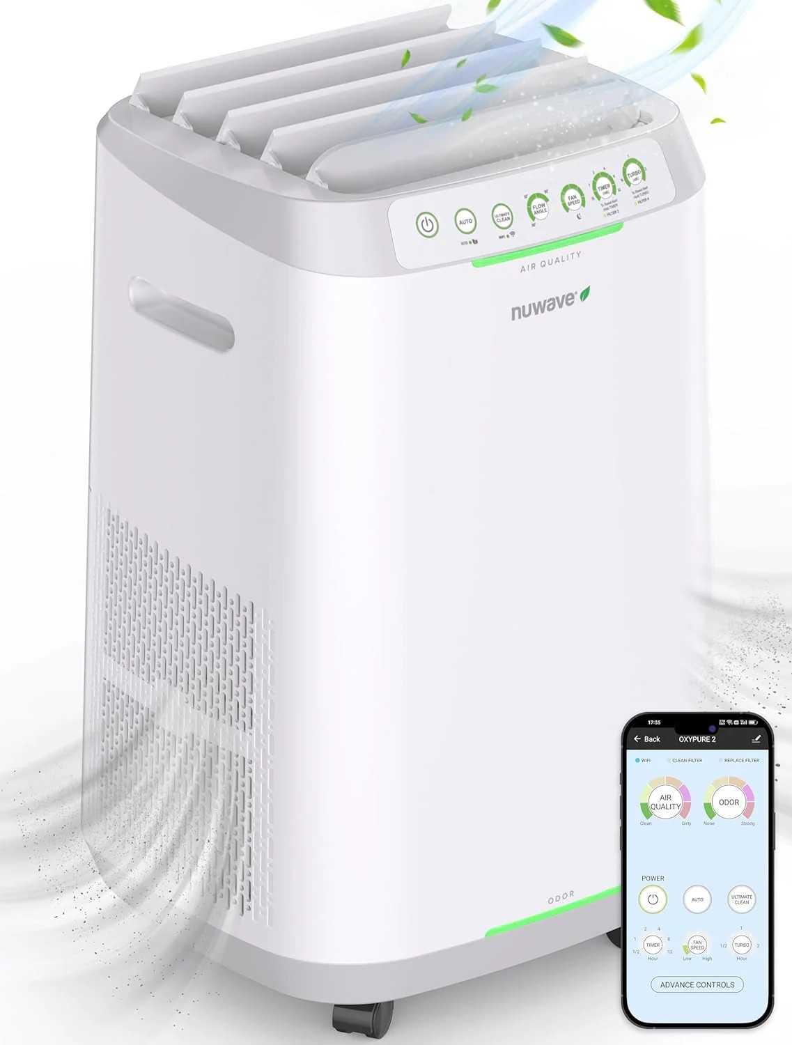 Genuine Clear Choice Smart Air Purifiers ZERO Waste ZERO Filter Replacements White Original