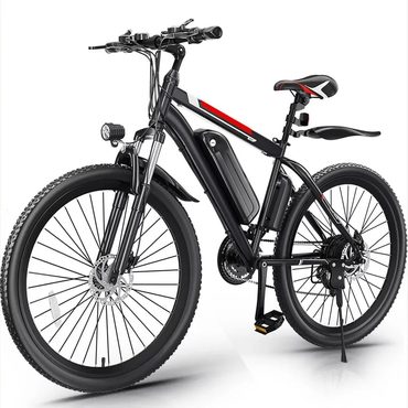 Economy Everyday Co 500W Electric Bike 26" Electric Bicycle for Adults with Cruise Control System Ebike Sensible