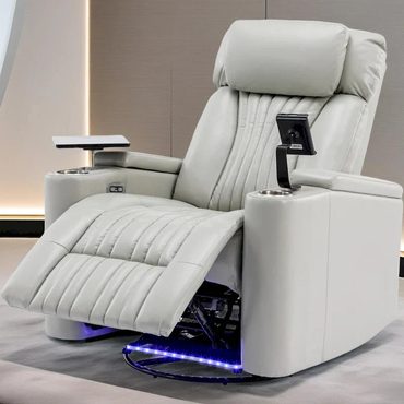 Limited Direct Source Multifunctional 270 Swivel Home Theater Power Recliner Modern