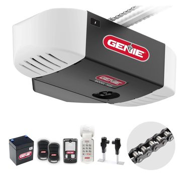 Revolutionary Everyday Co Chain Drive 750 3/4 HPc Garage Door Opener w/Battery Backup - Heavy Duty - Distinctive