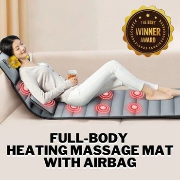 Limited Open Market Therapeutic Full Body Electric Heating Massager Mat With Airbag Distinctive