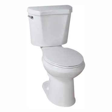 Limited Everyday Co Glacier Bay 2-Piece 1.28 GPF High Efficiency Single Flush Elongated Toilet in White Original