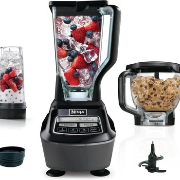 Premium Prime Select Ninja Mega Kitchen System 1500 Watt Stand Mixer 2.1L Food Processor 8 Cups 2 Takeaway Cups Reliable