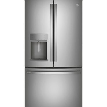 New 2026 Clear Choice GE Profile ENERGY STAR 27.7 Cu. Ft. French-Door Refrigerator with Hands-Free AutoFill Fine