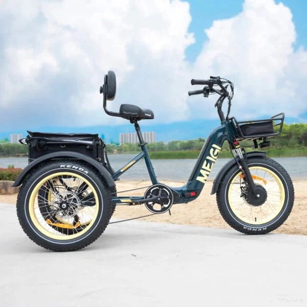 Genuine Open Market SILVERADO 20 48V/14AH 750W Foldable Fat Tire Electric Trike, 330LBS (96817362) Improved