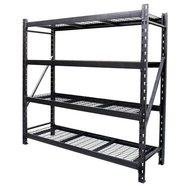 Economy Simple Goods 4-Shelf Storage Rack Practical