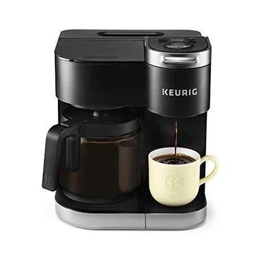 Essential Fresh Find Keurig K-Duo Coffee Maker Single Serve 12-Cup Black Functional