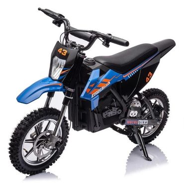Limited Pure Value 36V Kids Electric Dirt Bike, 36V, 350W, 15.5MPH, LED, 175lbs Max – Blue Modern