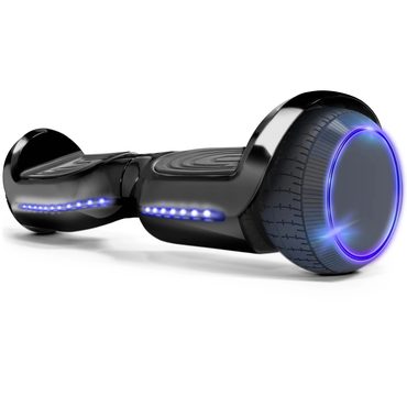 In Stock Standard Goods 6" Hoverboard Self-Balancing Certified Bluetooth Speaker Black Improved
