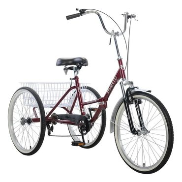 Limited Pure Value Adult Tri-Rad Folding 24′′ 6-Speed Tricycle Functional