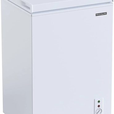 2026 Debut Smart Pick FRIGIDAIRE EFRF5003-BLACK Chest Deep Freezer-Garage-Ready, 5.0 Cu. Sensible