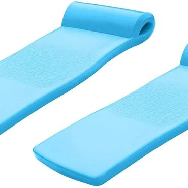 Popular Simple Goods Adult Outdoor Swimming Pool Lounger Raft (2 Pack) Sound