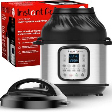 In Stock Smart Pick Instant Pot Duo Crisp 11-in-1 Air Fryer and Electric Pressure Cooker Combo 6 Qt Reliable