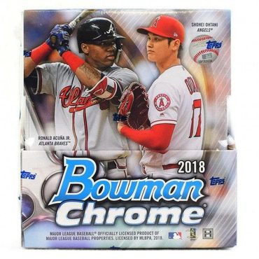 Limited Open Market 2018 Bowman Chrome Baseball Sealed Hobby Box Value