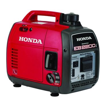 Limited Simple Goods Industrial Generator Gas 121cc 2200W with CO Minder EB2200ITAN from Honda Enhanced