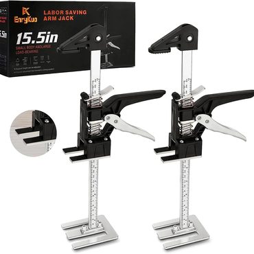 Economy Everyday Co Labor Saving Arm Jack 2 Pack, 15.5 Inch Multifunctional Furniture Lifter Jacks Improved