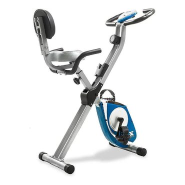 Limited Clear Choice FB350 Folding Exercise Bike, Silver Everyday