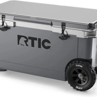 Limited True Basics RTIC 72 QT Ultra-Light Wheeled Cooler, 30% Lighter, Portable Universal