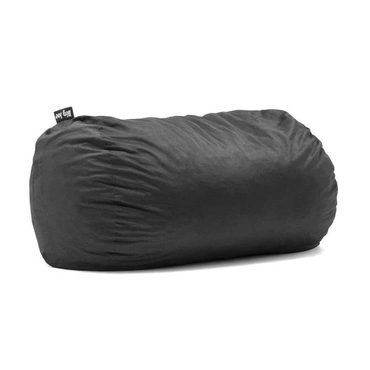 Genuine Simple Goods Big Joe Fuf Media Lounger Bean Bag Chair - Black Everyday