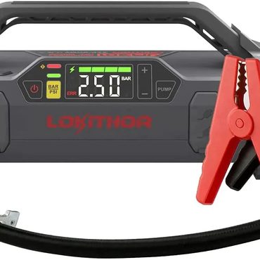 Annual True Basics Jump Starter 2000Amp 20000mAh 12V Car Battery Booster with Air Compressor Distinctive