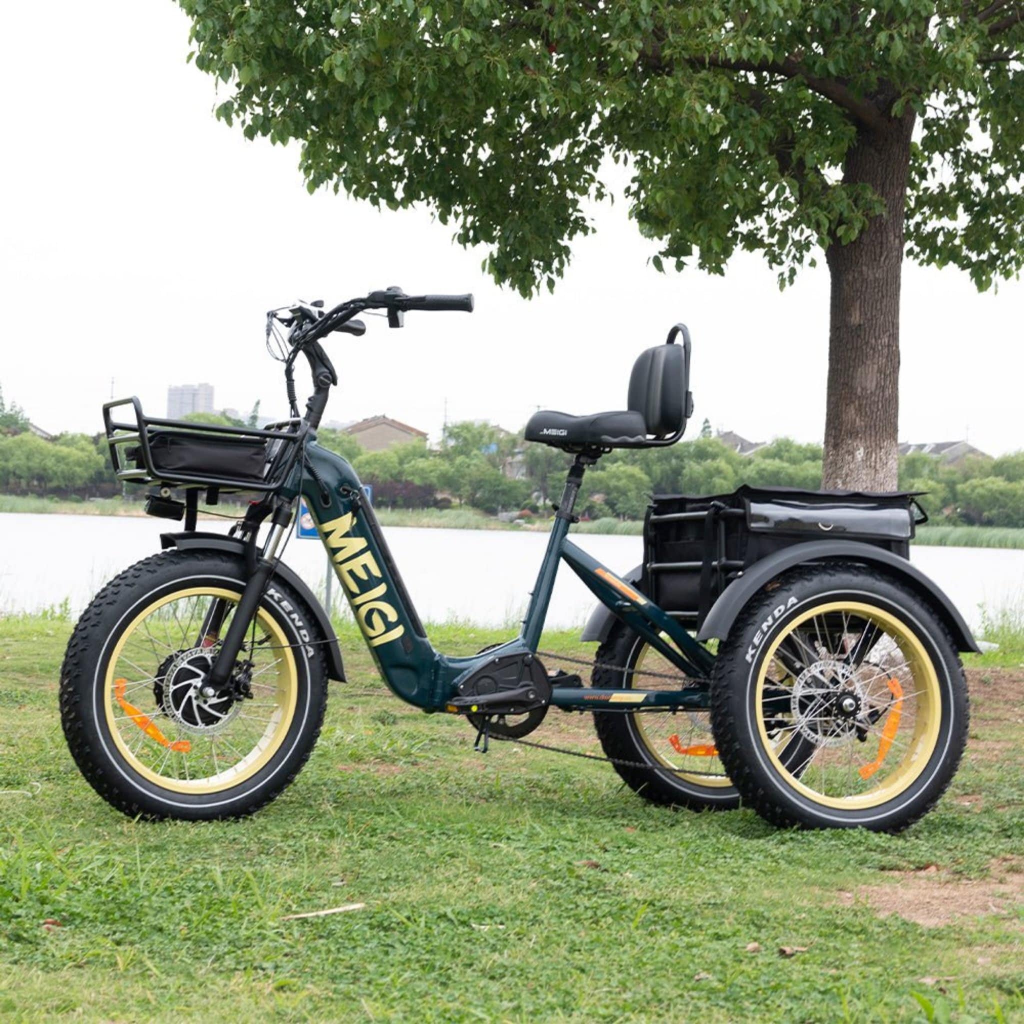 Genuine Open Market SILVERADO 20 48V/14AH 750W Foldable Fat Tire Electric Trike, 330LBS (96817362) Improved