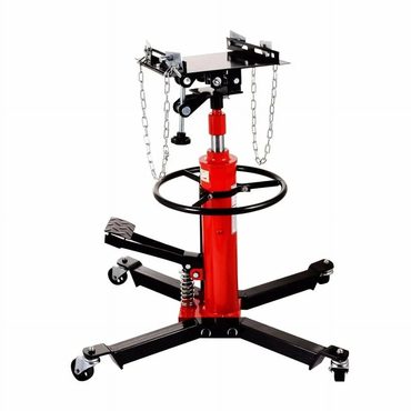 Limited Smart Pick Hydraulic Car Transmission Jack Vertical Lift,1660 Pounds,360Rotating Wheel Lift,Red Practical
