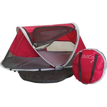 Limited Basic Line KidCo PeaPod Children s Travel Bed, Cranberry Original