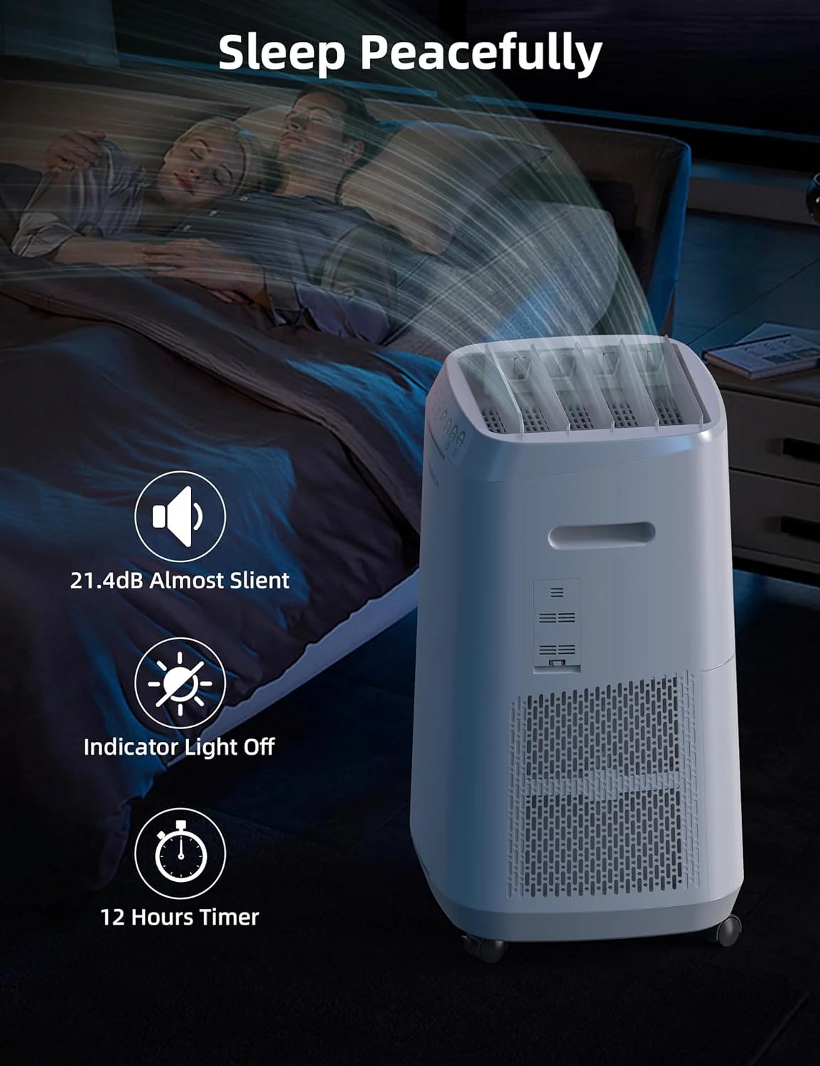 Genuine Clear Choice Smart Air Purifiers ZERO Waste ZERO Filter Replacements White Original