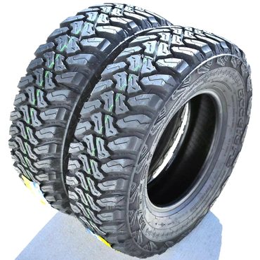 In Stock Simple Goods Pair of 2 (TWO) Accelera M/T-01 LT 235/75R15 Load C 6 Ply MT Mud Tires Universal