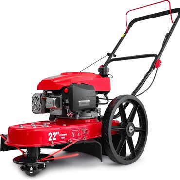 2026 Debut Open Market Gas Walk Behind String Trimmer 22-Inch with High Wheels (DB6222) Fine
