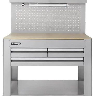 Limited Basic Line 45-in W x 36-in H 3-Drawer Work Bench SS Improved