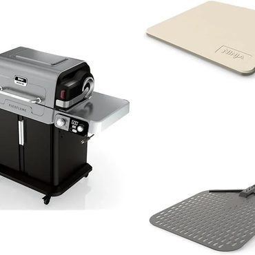 Popular Basic Line Ninja FlexFlame Grill and Smoker Electric and Propane 5-in-1 PG301 Stainless Steel Reliable