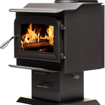 Advanced Smart Pick Ashley Hearth AW1120E-P 1200 Sq. Ft. Pedestal Wood Stove Original