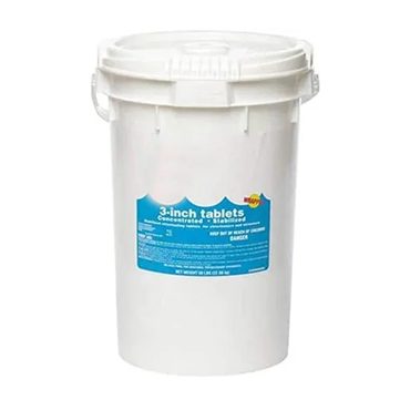 New 2026 Standard Goods 3 INCH CHLORINE TABLETS – 50 LBS Original