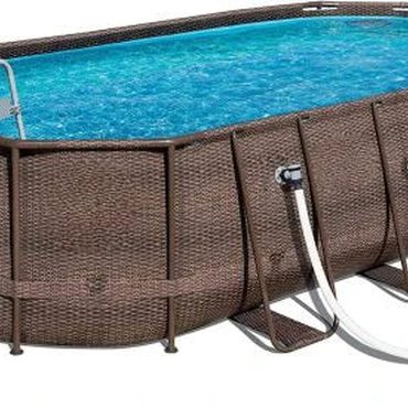 Advanced Prime Select 18' x 9' x 48" Above Ground Swimming Pool Set with Metal Frame, Filter Pump, Skimmer Reliable