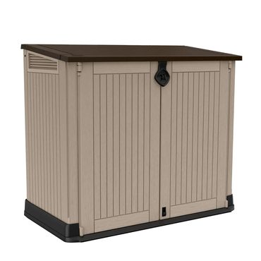 Advanced Prime Select Keter Store-It-Out Midi 30-Cu Ft All-Weather Resin Storage Shed, Beige Improved