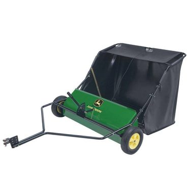 Limited Basic Line John Deere 42测 Tow-Behind Lawn Sweeper, 24 cu. ft. Capacity, Adjustable Brushes Budget