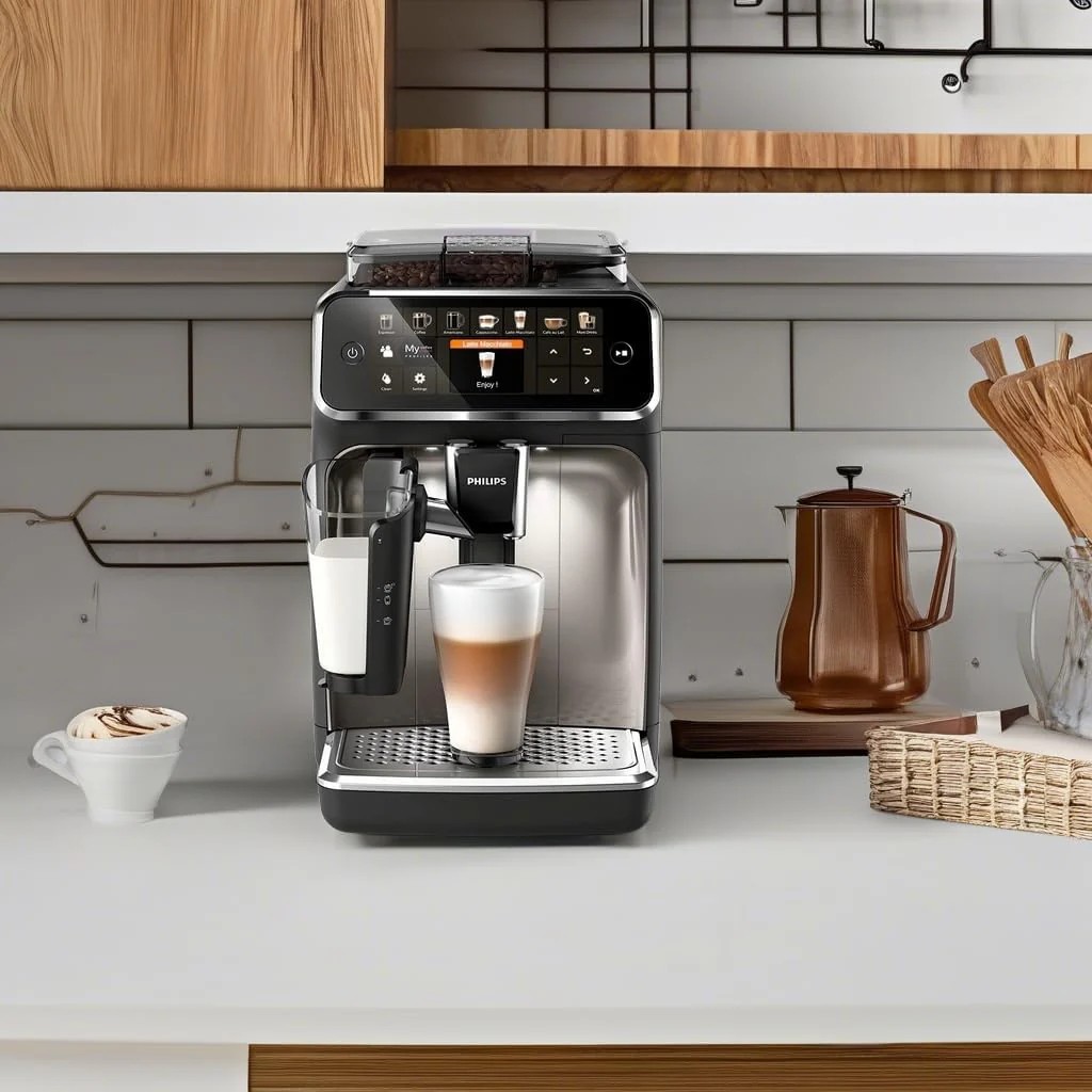 Essential Fresh Find PHILIPS 5400 Fully Automatic Espresso Machine with LatteGo Everyday