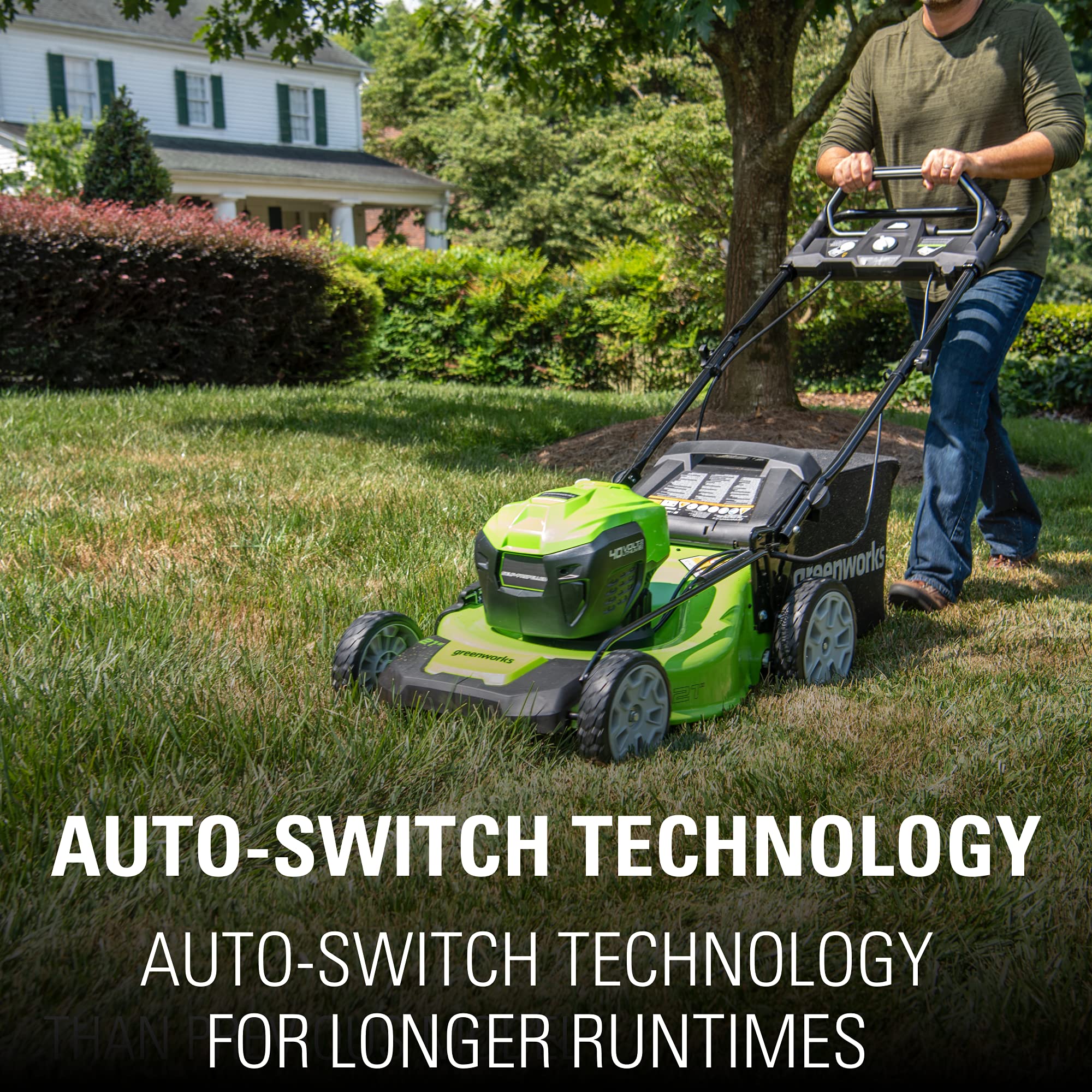 Limited Fresh Find 80V Cordless 21′′ Self-Propelled Brushless Lawn Mower | Greenworks Everyday