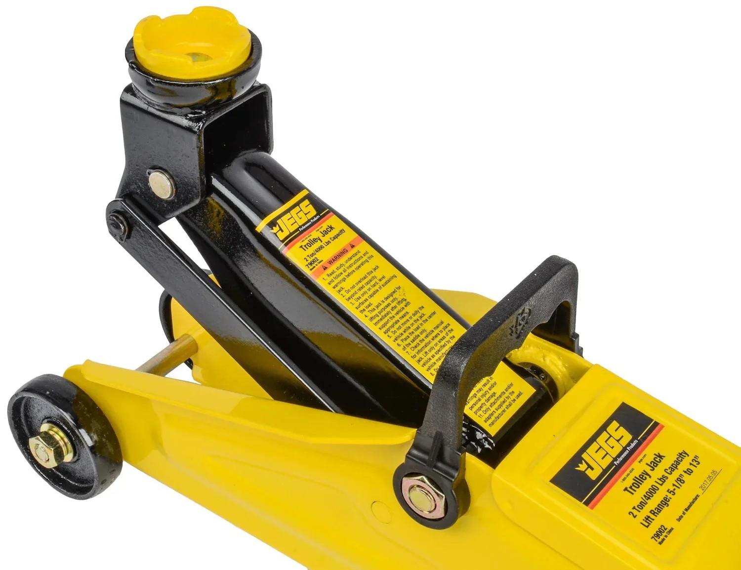 Select Clear Choice JEGS 79002 Hydraulic Utility Floor Jack & Stands Heavy Gauge Steel Frames Original