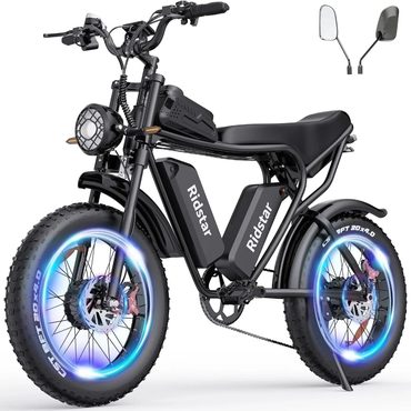 Limited Standard Goods Electric bike Q20, 2000W, 52V, 30-180 miles, all-terrain fat bike for adults Modern