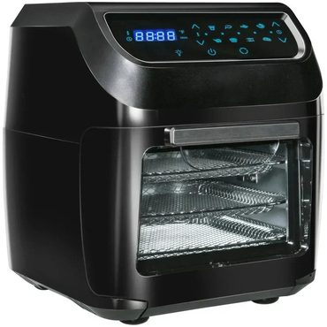 New 2026 Simple Goods 12QT Air Fryer Oven Combo, 8-in-1, 1700W, LED Display, Black, Includes Accessories Modern