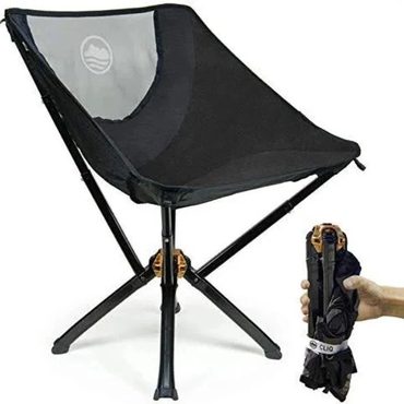 In Season Clear Choice Cliq Camping Chair Portable Compact Outdoor Chair Sets up in 5 Seconds Supports 300lbs Sensible