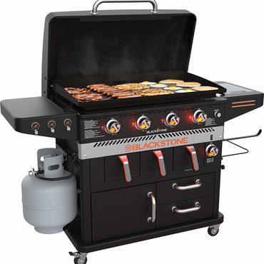 Select Direct Source Blackstone 4 Burner and Air Fryer Combo 36" Practical