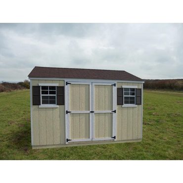 Limited Simple Goods Value 8 ft. W x 8 ft. D Solid and Manufactured Wood Storage Shed Improved