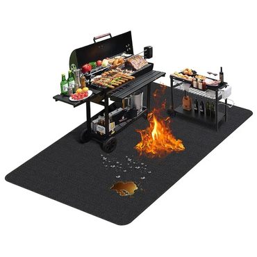 Limited Everyday Co 90x52 Inch Under Grill Mat for Outdoor Grill, Fireproof & Waterproof Value